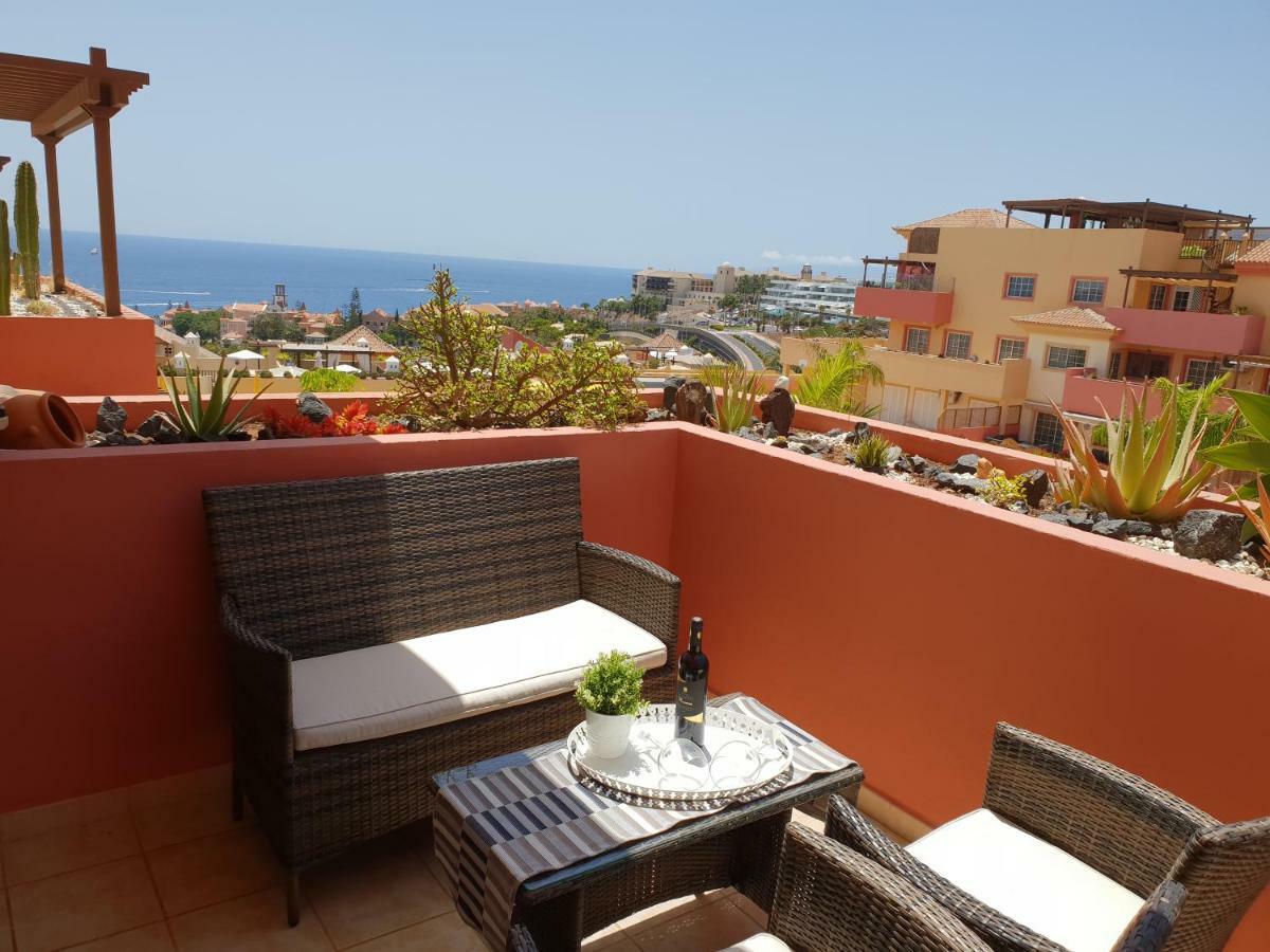 Terrazas Del Duque 2, Terrace, Sea View, Only 300 M To Beach, Heated Pool, Air Conditioning, Wifi Internet, Dishwasher, Washing Machine Costa Adeje  Exteriér fotografie